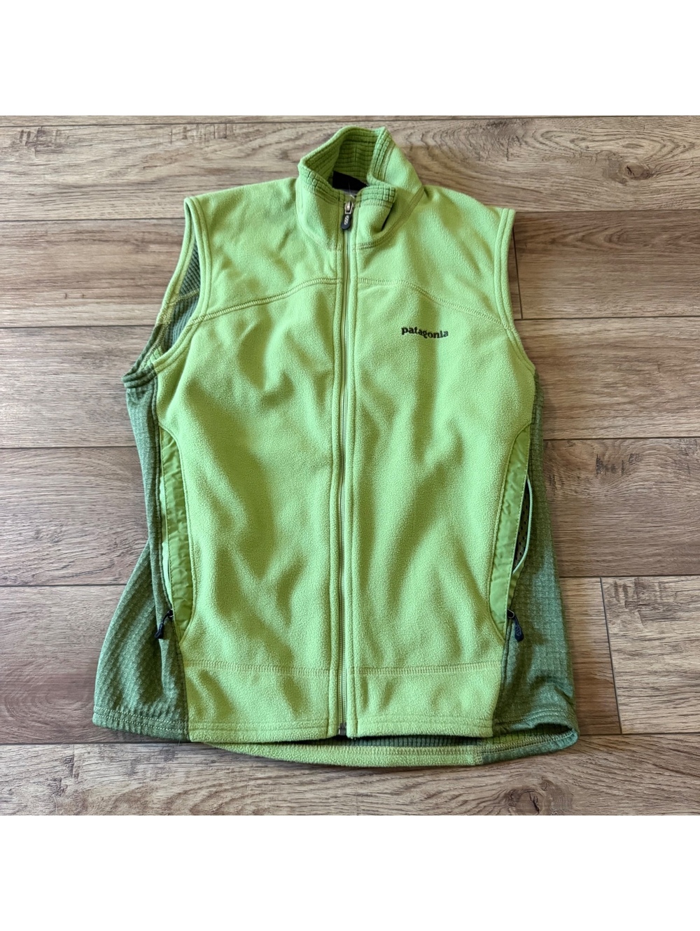 VTG Patagonia R2 Regulator Fleece Vest Grid Polartec M
